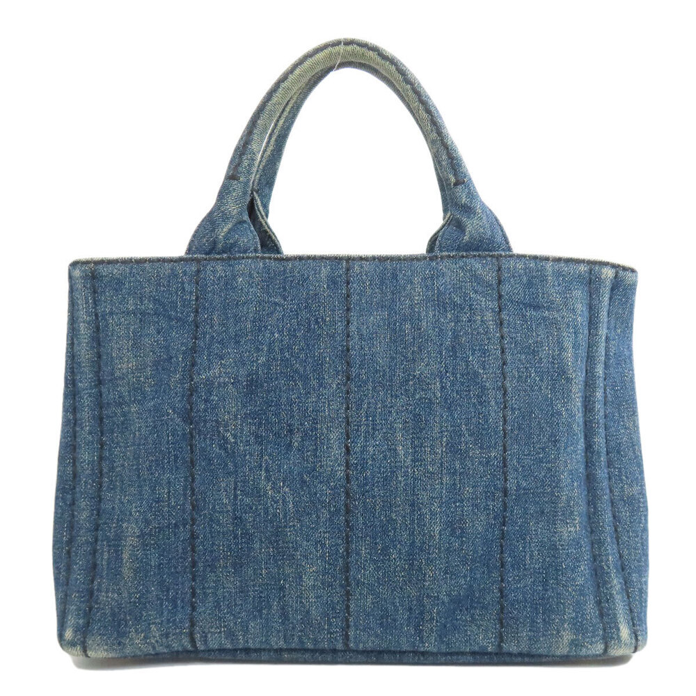 Prada Bag Denim Tote Canapa